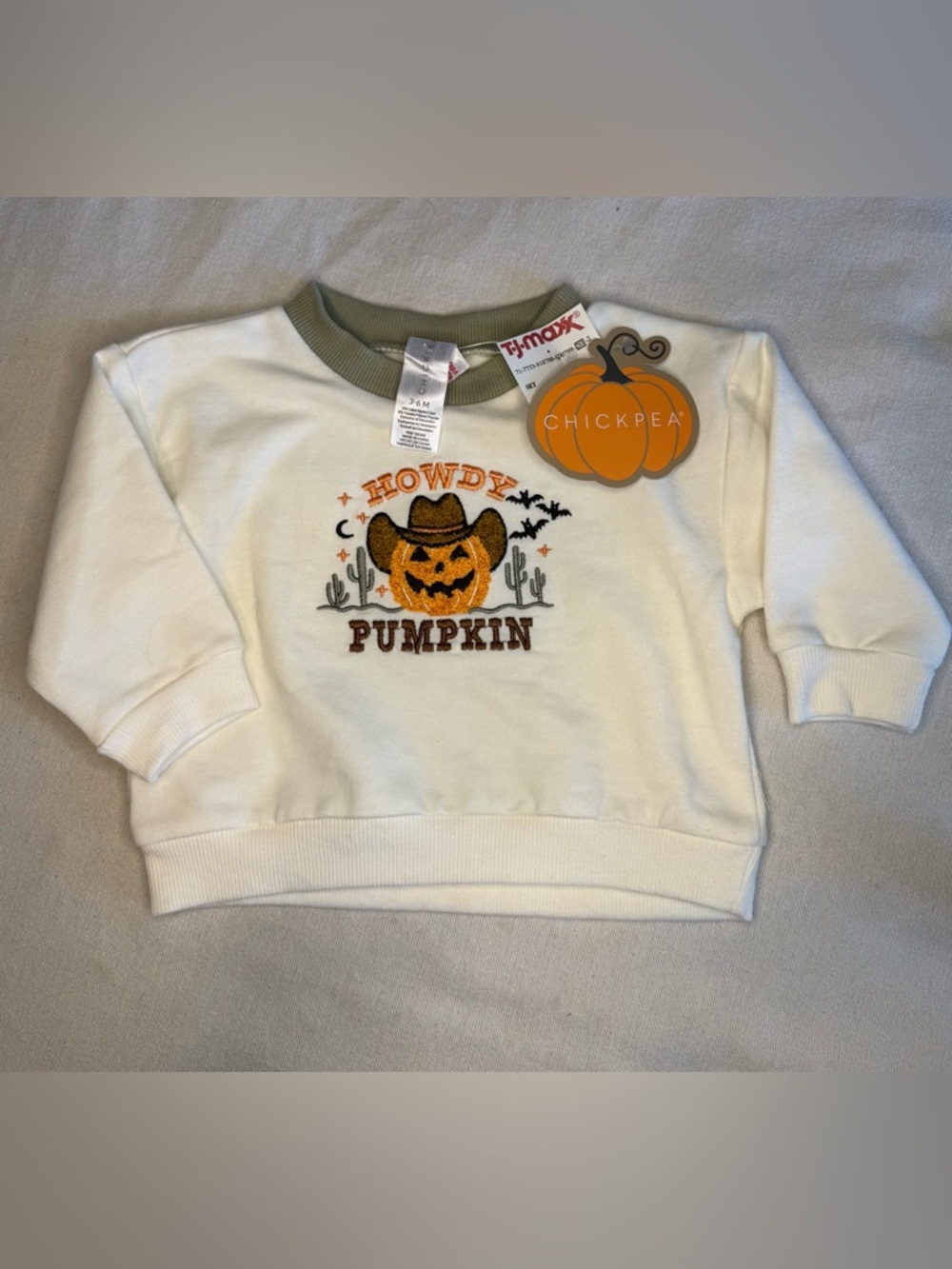 Chickpea Halloween Baby Sweatshirt